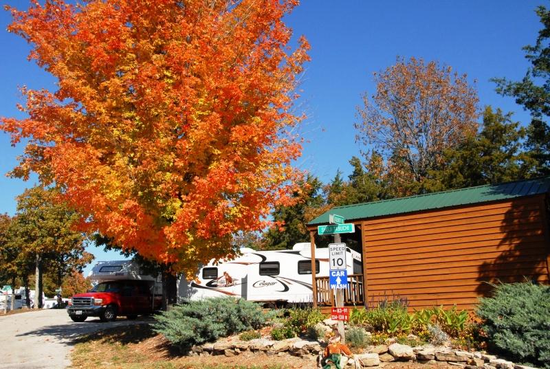 America's Best Campground, Branson Campgrounds, Branson MO, Going Out the Door